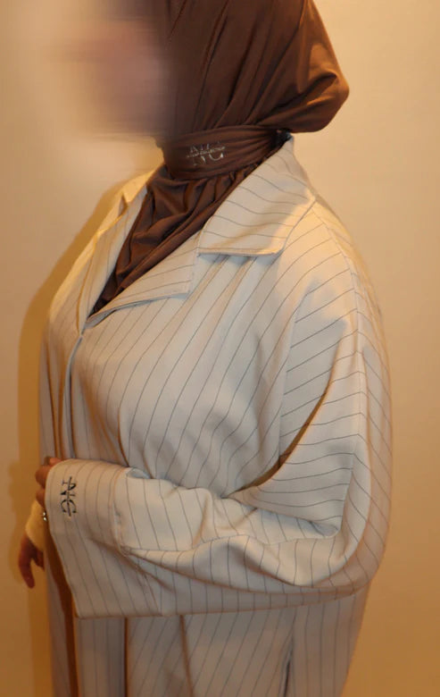 Timeless Stripes Abaya