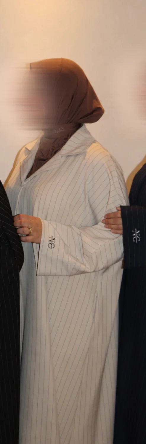Timeless Stripes Abaya